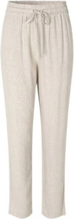MbyM Klassieke Straight Broek Beige Dames
