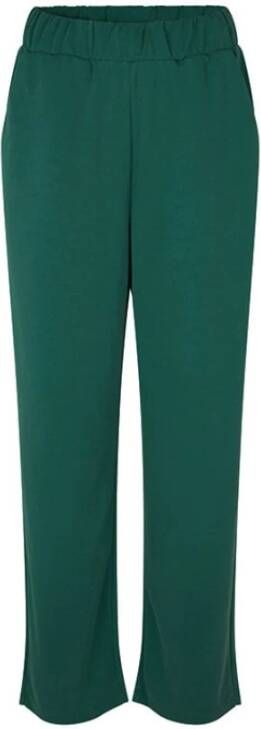 MbyM Straight Trousers Groen Dames