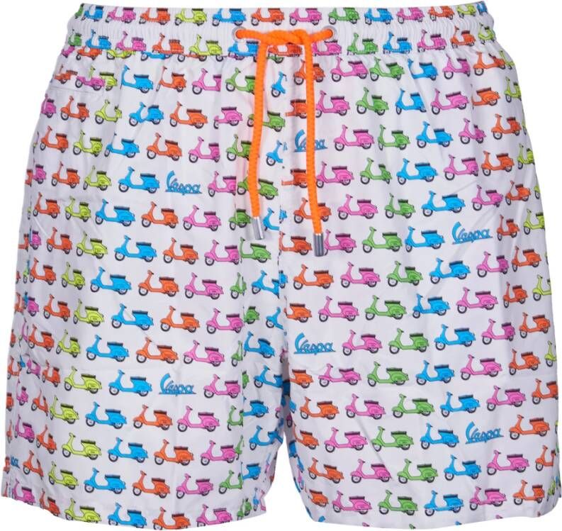 MC2 Saint Barth Polyester Shorts en Ondergoed Multicolor Heren