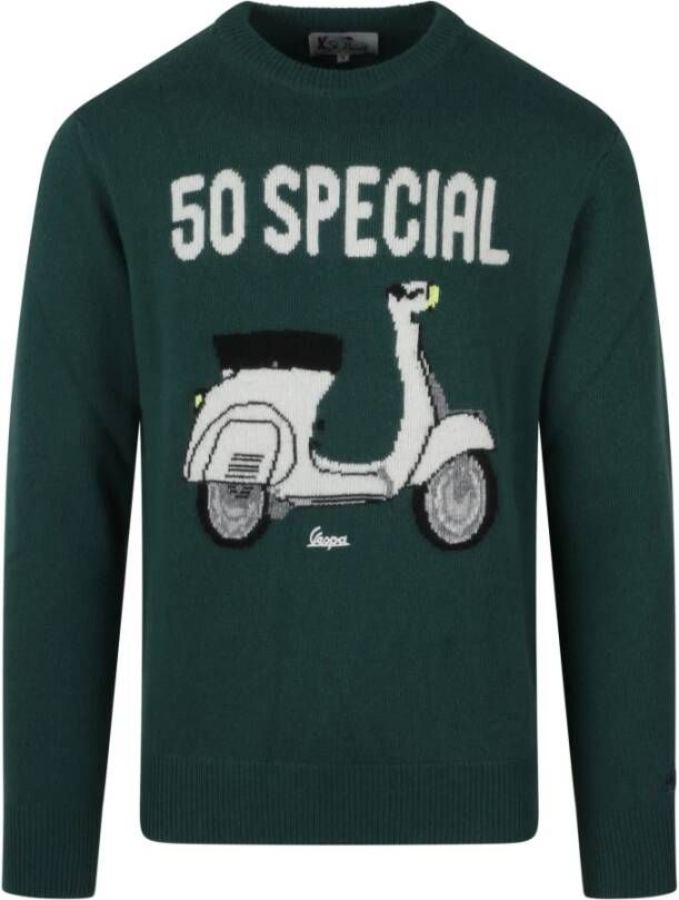 MC2 Saint Barth Beperkte oplage 50 Special Sweater Groen Heren