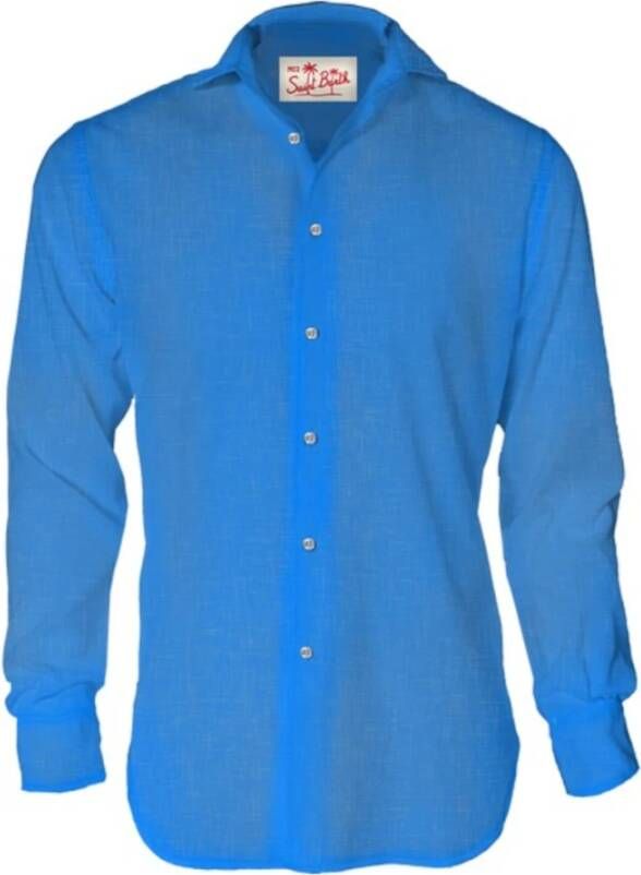 MC2 Saint Barth Casual Shirts Blauw Heren