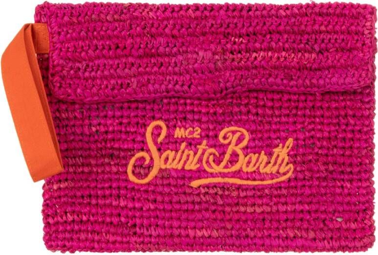 MC2 Saint Barth Clutch Tas Pink Dames