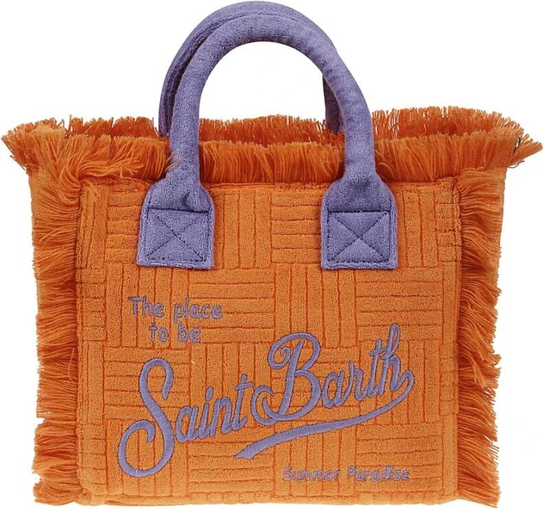 MC2 Saint Barth Handbags Oranje Dames