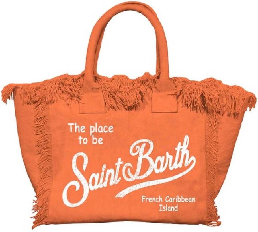 MC2 Saint Barth Handbags Oranje Dames