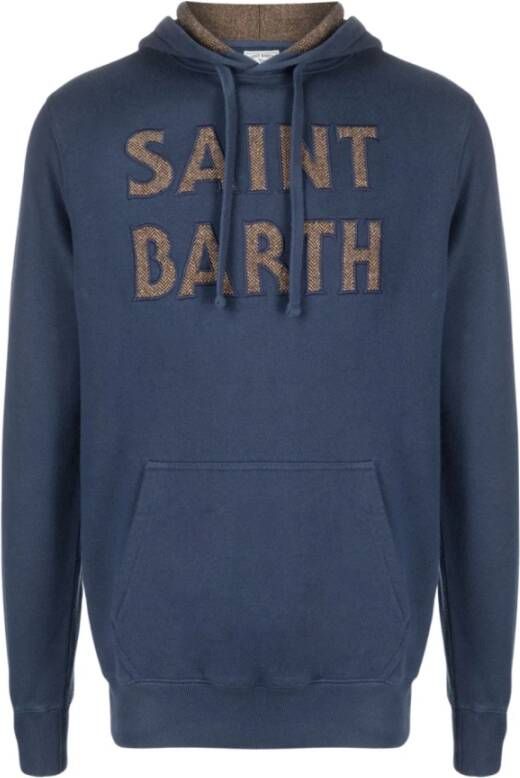 MC2 Saint Barth Hoodies Blauw Heren