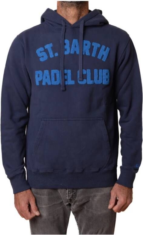 MC2 Saint Barth Capuchon Blauw Heren