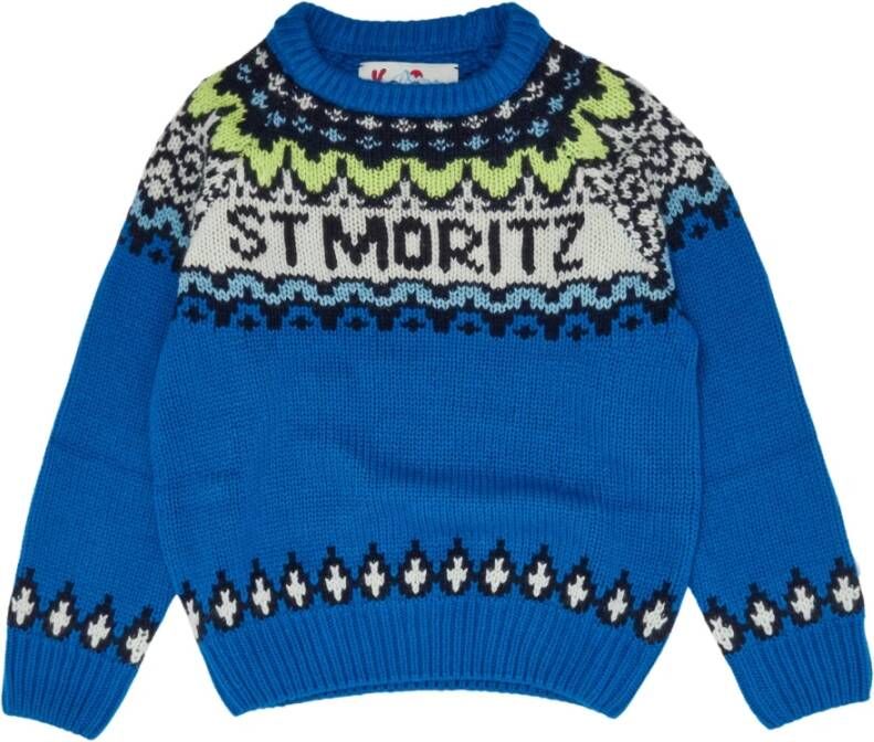 MC2 Saint Barth Knitwear Blauw Heren