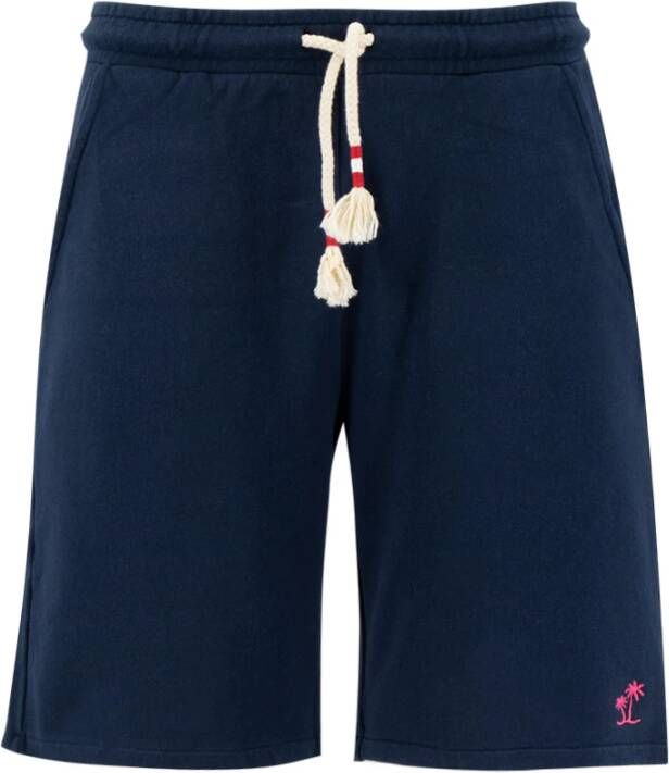 MC2 Saint Barth Long Shorts Blauw Heren