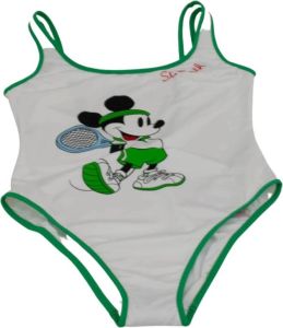 MC2 Saint Barth Lora String Mickey Tennis swimsuit Wit Dames