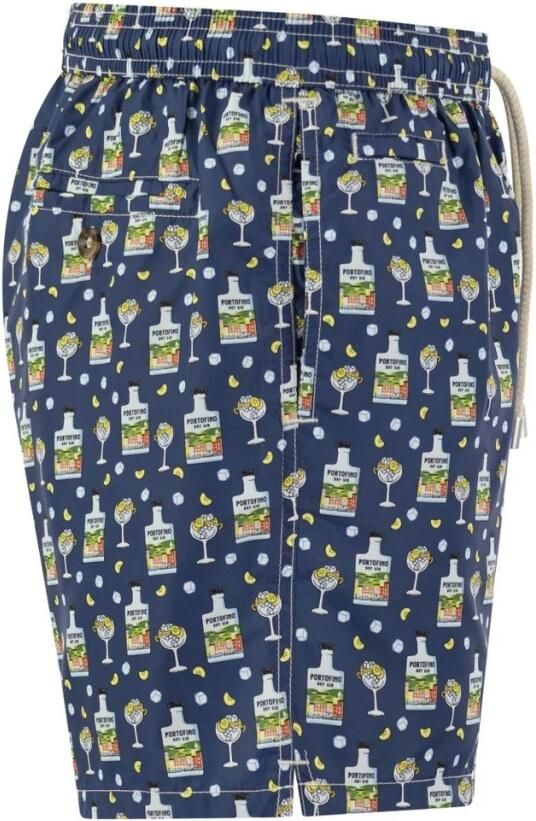 MC2 Saint Barth Blauwe Polyester Heren Zwembroek Blue Heren - Foto 2