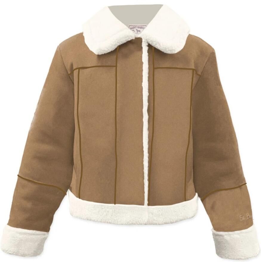 MC2 Saint Barth Bruine Jas voor Mannen Brown Dames