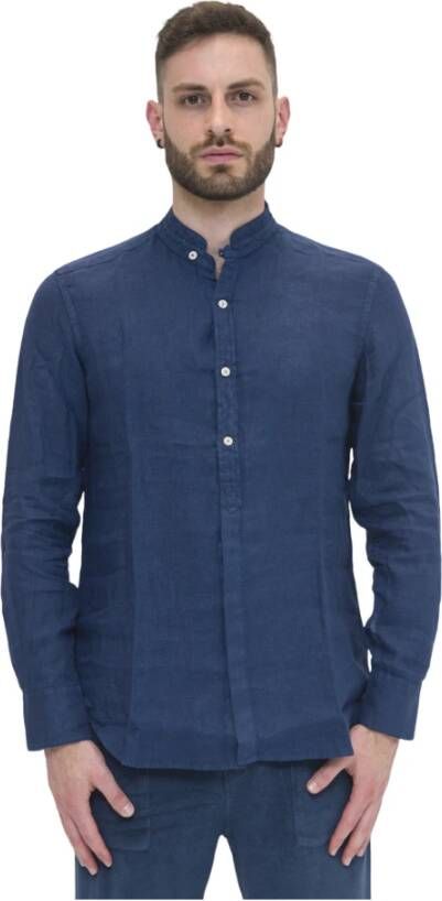 MC2 Saint Barth Normaal shirt Blauw Heren