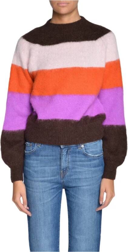 MC2 Saint Barth Round-neck Knitwear Bruin Dames