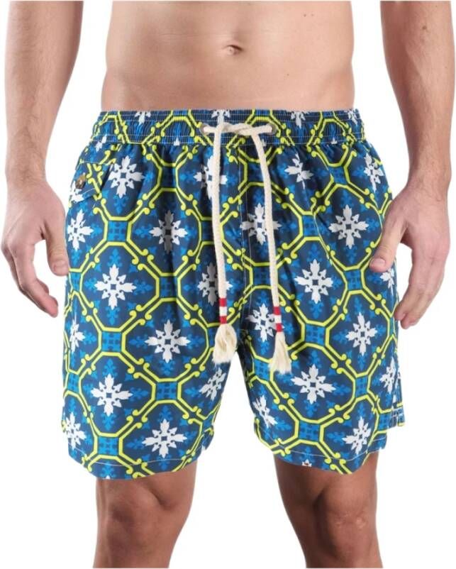 MC2 Saint Barth Shorts Blauw Heren