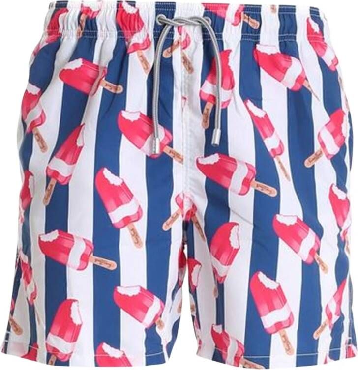 MC2 Saint Barth Shorts Meerkleurig Heren