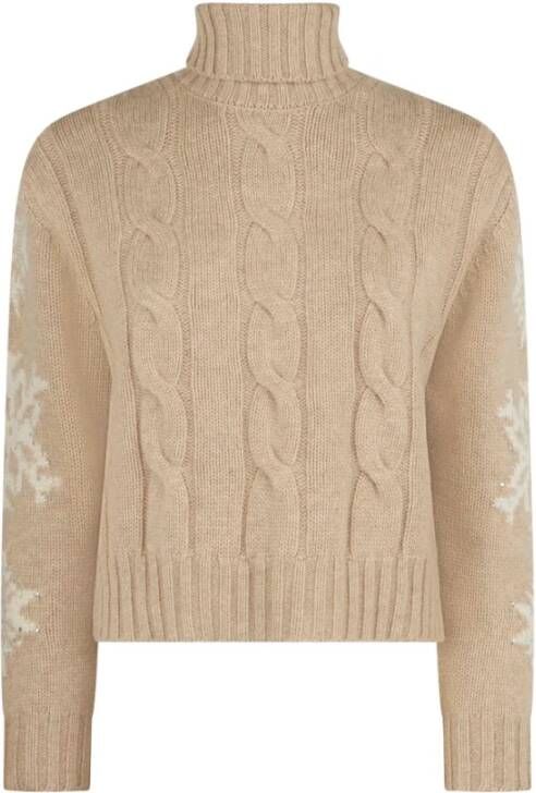 MC2 Saint Barth Stijlvolle Sweaters voor Heren Beige Dames