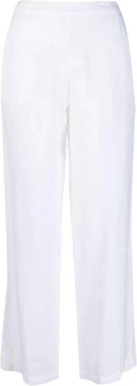 MC2 Saint Barth Straight Trousers White Dames