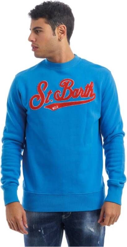 MC2 Saint Barth Sweatshirt Blauw Heren