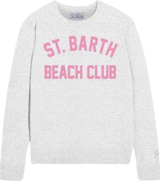 MC2 Saint Barth Sweatshirt White Dames