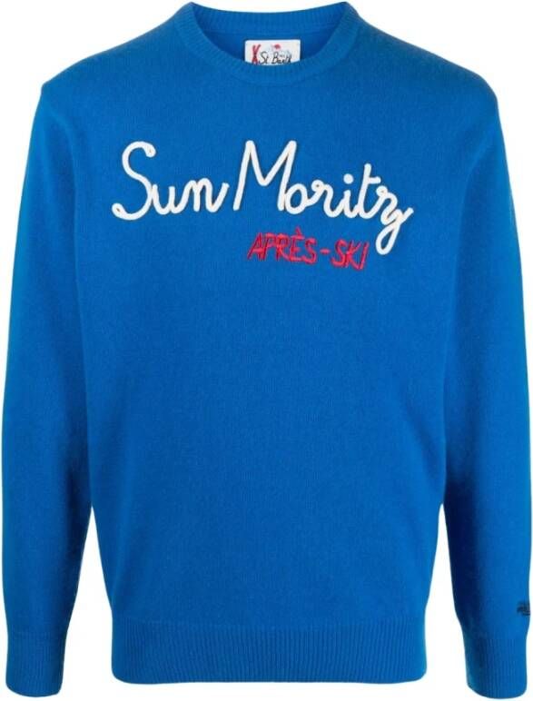MC2 Saint Barth Sweatshirts Blauw Heren
