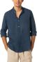 MC2 Saint Barth Casual overhemd Blauw Heren - Thumbnail 1