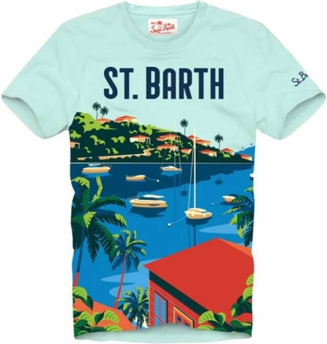 MC2 Saint Barth t-shirt Blauw Heren
