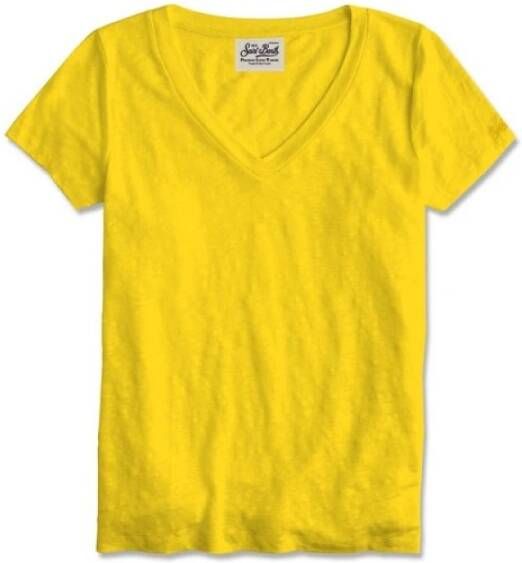 MC2 Saint Barth T-shirt Geel Dames