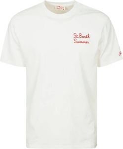 MC2 Saint Barth T-Shirts Beige Heren
