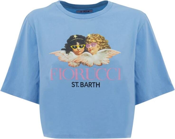 MC2 Saint Barth T-Shirts Blauw Dames