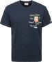MC2 Saint Barth T-Shirts Blauw Heren - Thumbnail 1