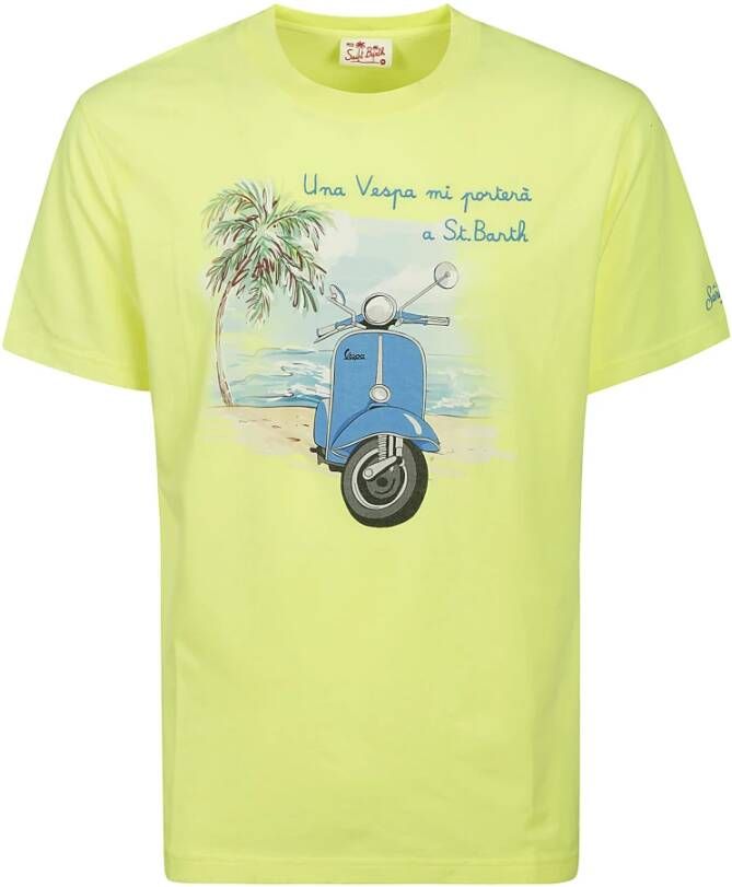 MC2 Saint Barth T-Shirts Geel Heren