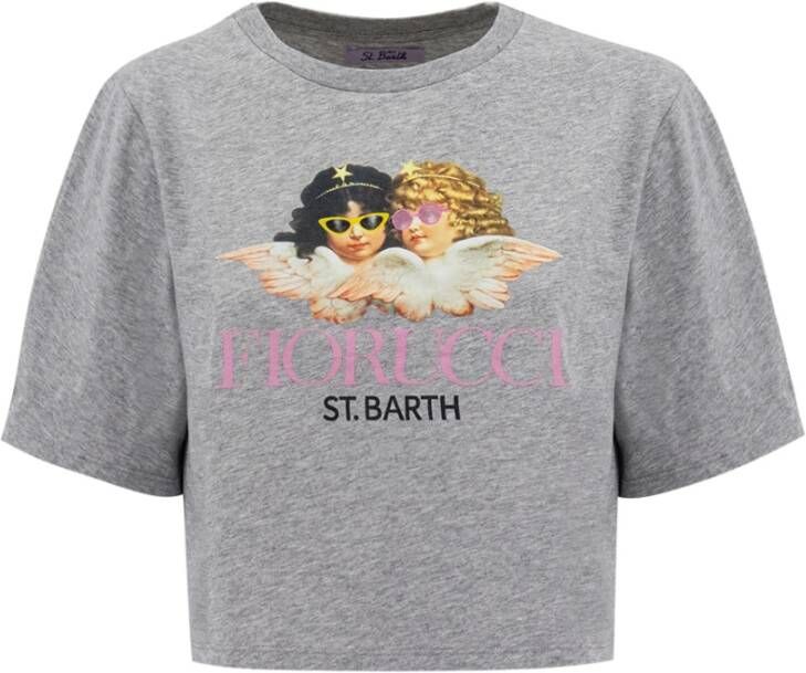 MC2 Saint Barth T-Shirts Grijs Dames