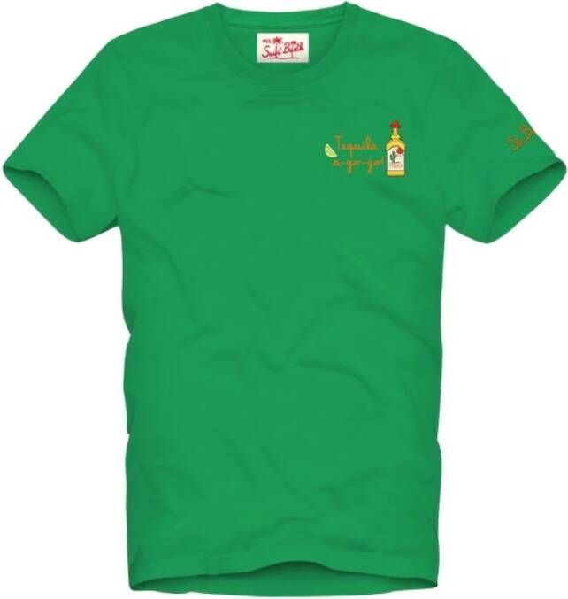 MC2 Saint Barth T-Shirts Groen Heren
