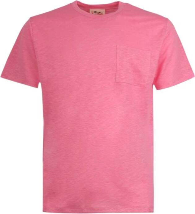 MC2 Saint Barth T-Shirts Roze Heren