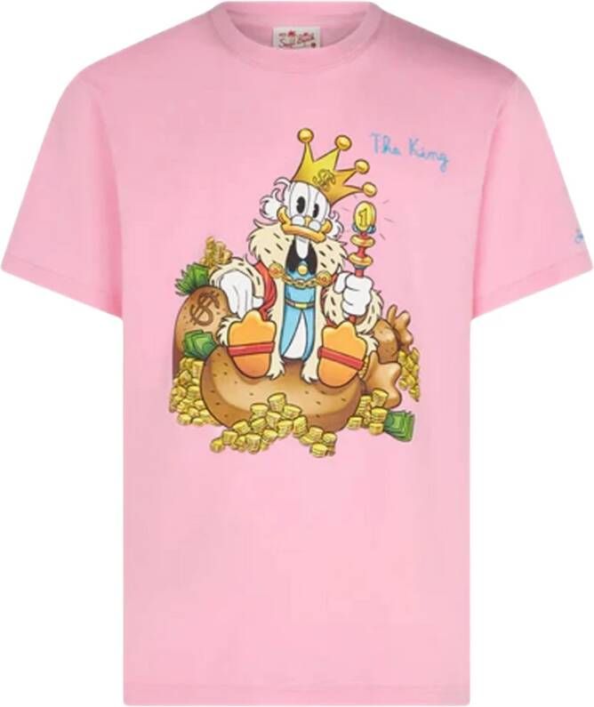 MC2 Saint Barth T-Shirts Roze Heren