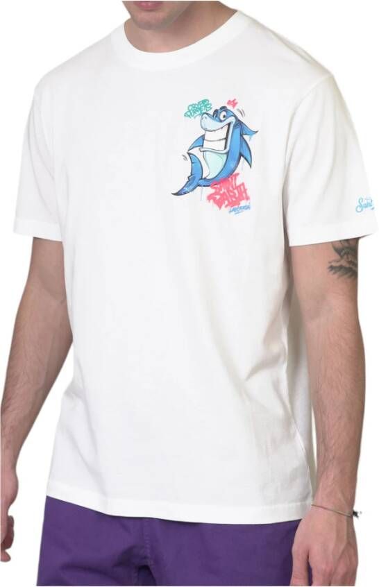 MC2 Saint Barth T-Shirts Wit Heren