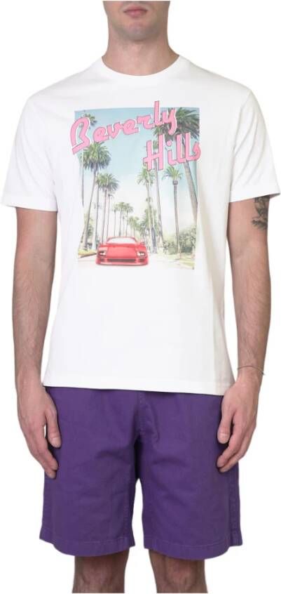 MC2 Saint Barth T-Shirts Wit Heren