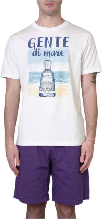 MC2 Saint Barth T-Shirts Wit Heren