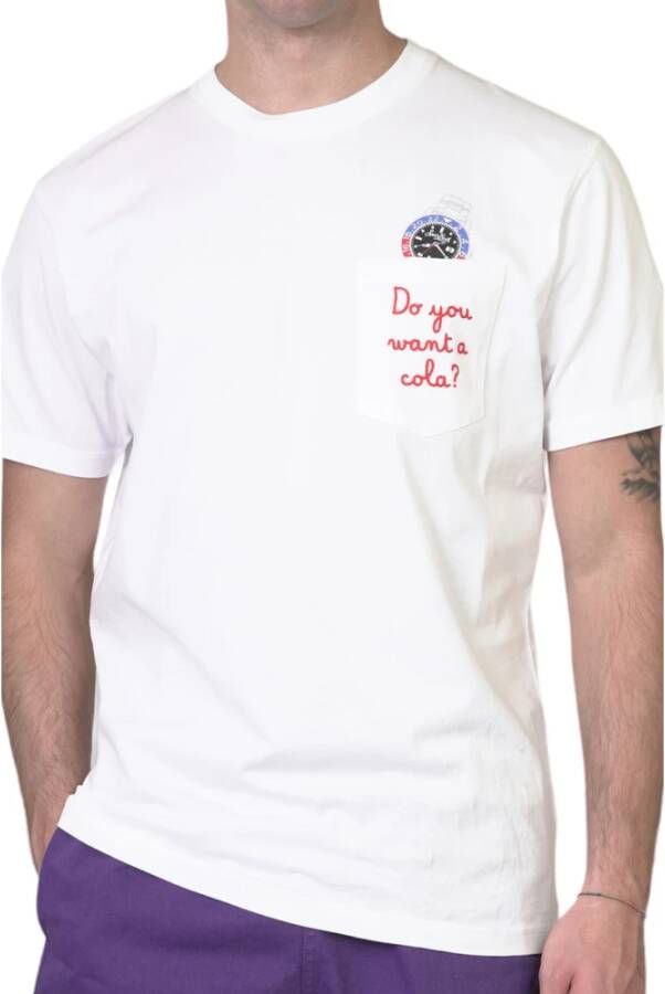 MC2 Saint Barth T-Shirts Wit Heren