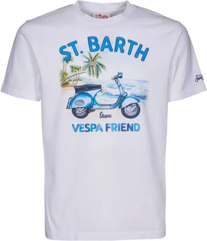 MC2 Saint Barth T-Shirts White Heren