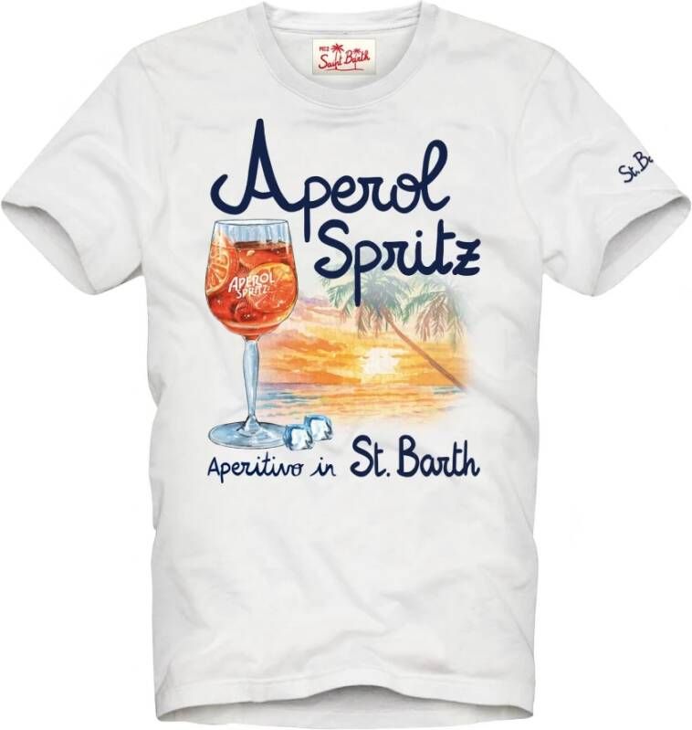 MC2 Saint Barth T-Shirts White Heren