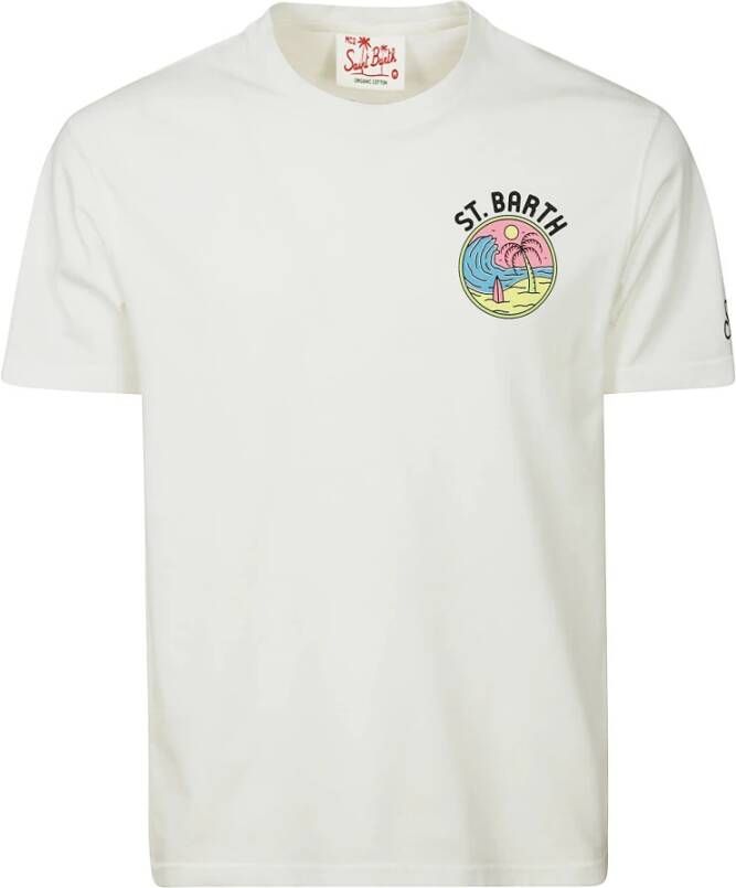 MC2 Saint Barth T-Shirts White Heren