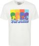 MC2 Saint Barth Wit Katoenen T-Shirt met Logo Borduursel White Heren - Thumbnail 1