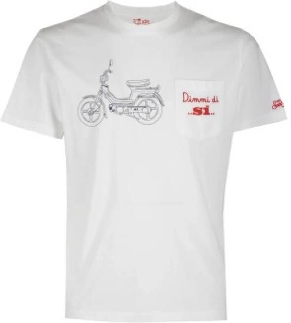 MC2 Saint Barth T-Shirts White Heren