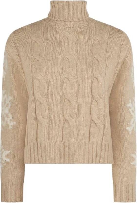 MC2 Saint Barth Saint Barth Sweaters Collectie Beige Dames