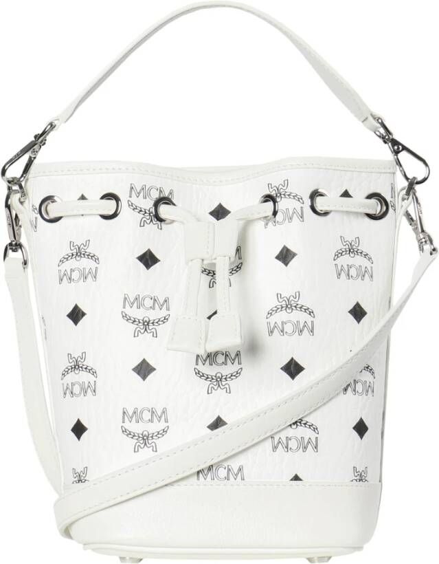 MCM Dessau trekkoordtas in Visetos White Dames