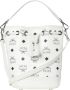 MCM Dessau trekkoordtas in Visetos White Dames - Thumbnail 1