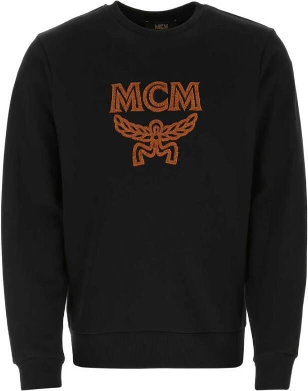 MCM Klassiek logo sweatshirt Zwart Heren