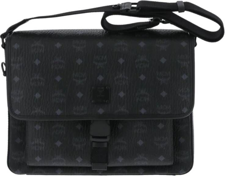 MCM Klik Messenger Tas Zwart Dames