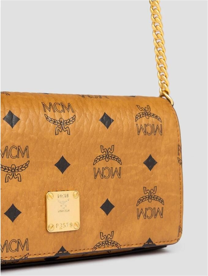 MCM Crossbody bags Aren Vi Crossbody Mni Co One Size in bruin - Foto 6